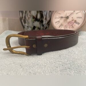 Red Wing Shoes Men's Brown Leather Belt
